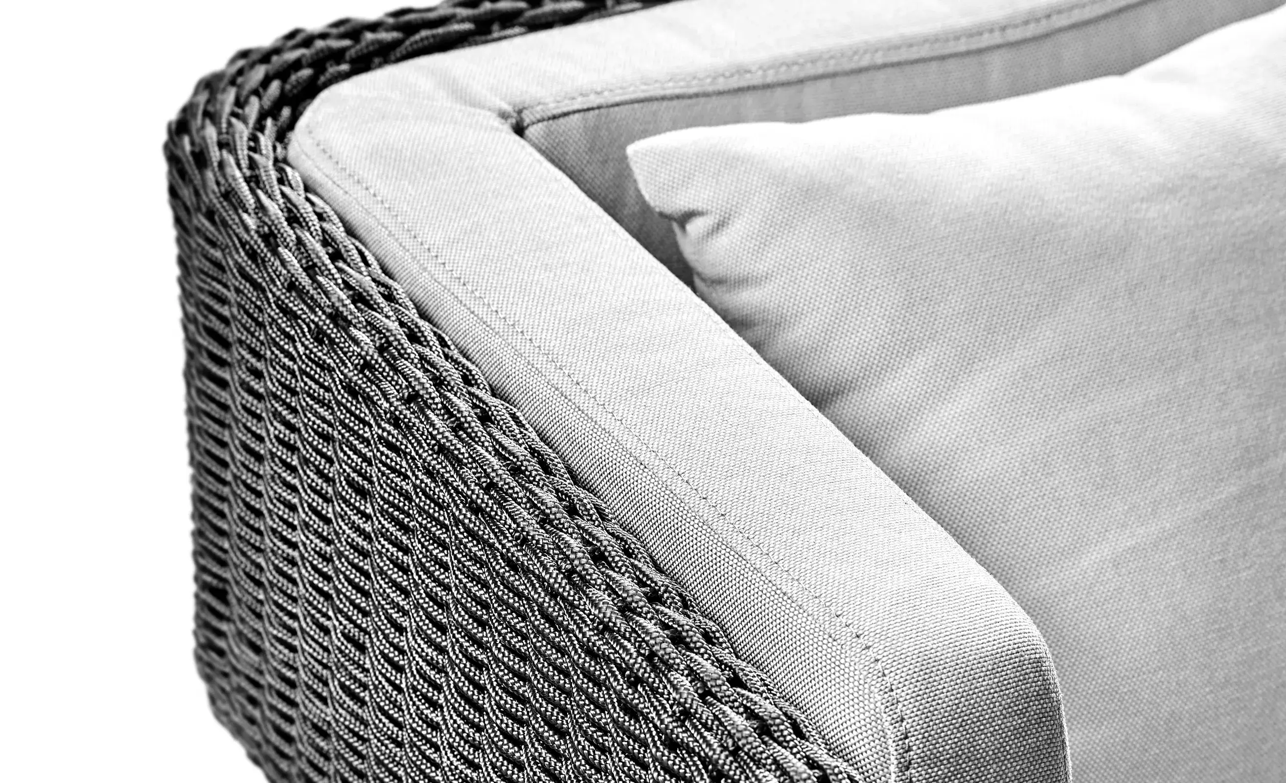 Crown grauer Outdoor‑Sessel