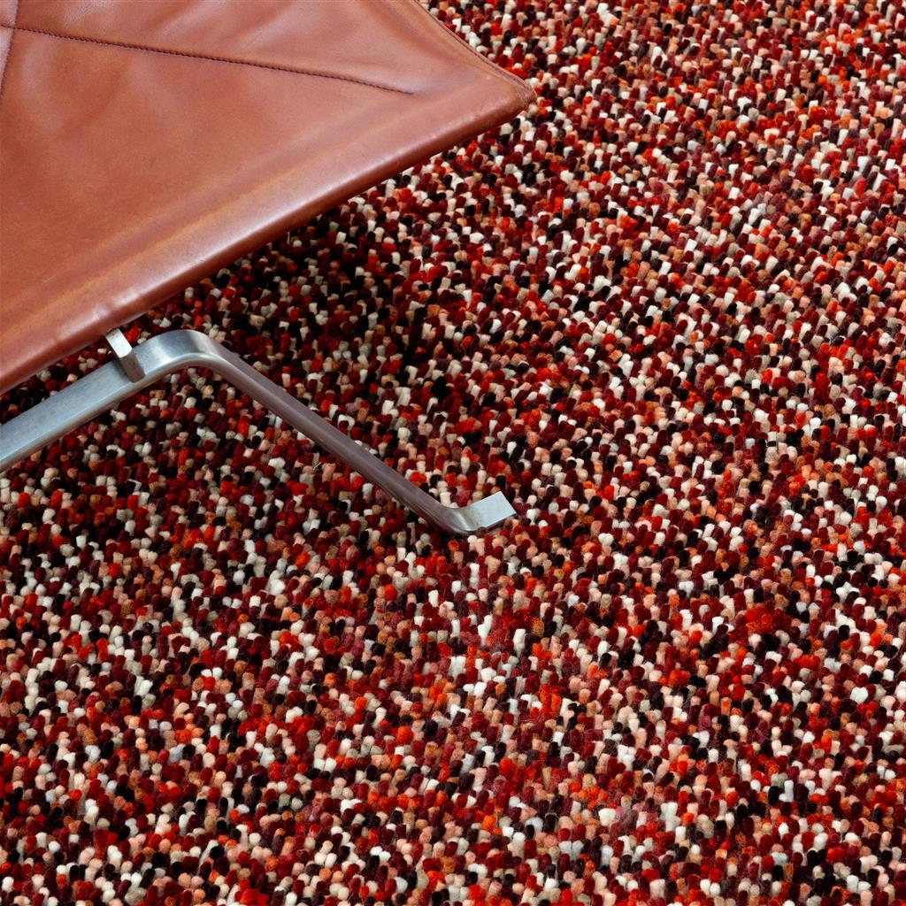 Pop-Art Rot 066900 Teppich | Größe: 160 x 230 cm