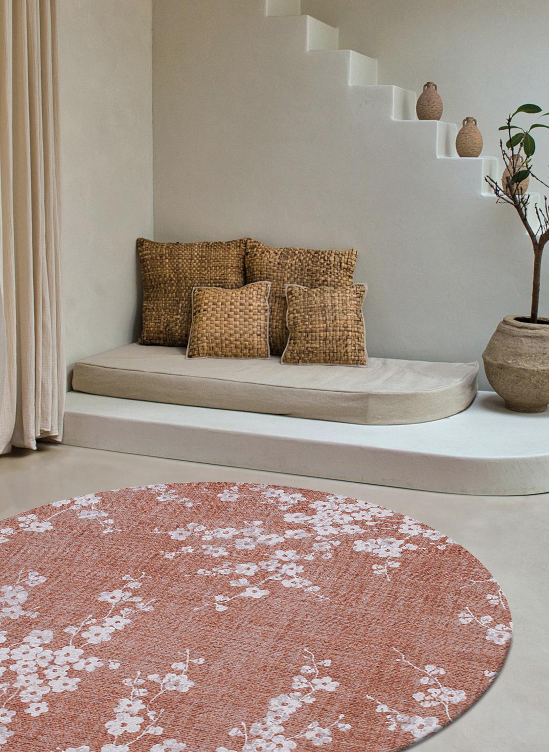 Copper Pink 9371 Runder Teppich | Größe: Ø 140 cm