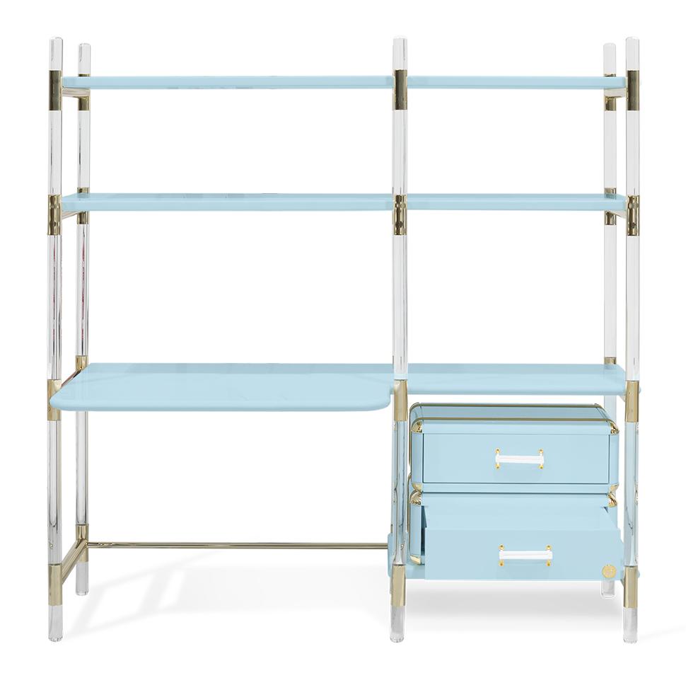 Puzzle‑Bibliothek blau