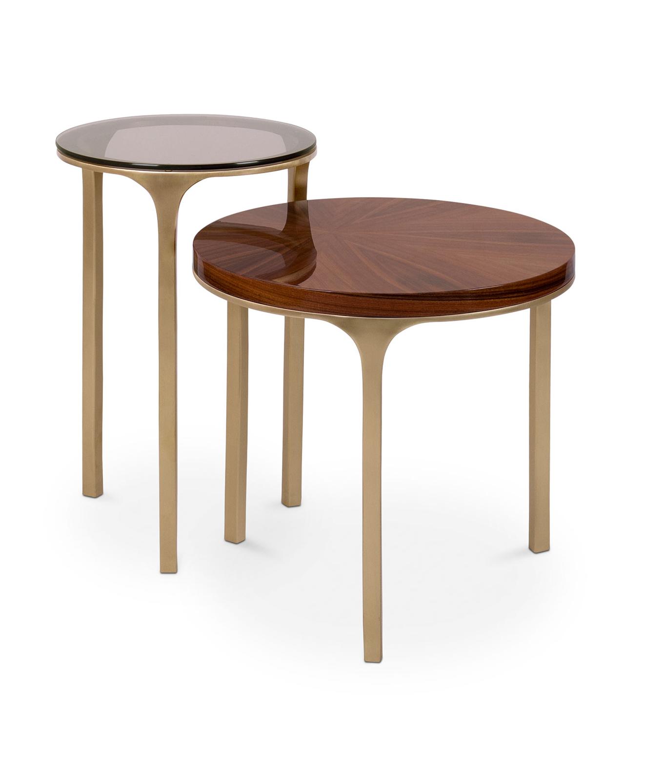 Zweistöckiger Beistelltisch