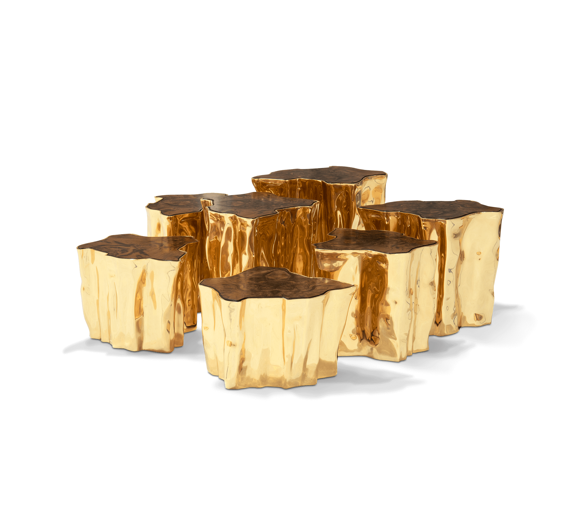 Paradise Serie Walnuss‑Couchtisch