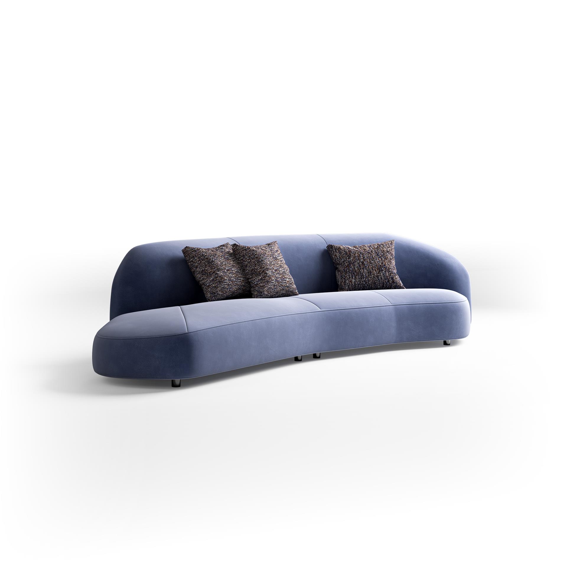 Zeitgenössisches italienisches Sofa | Polster: Leather type B