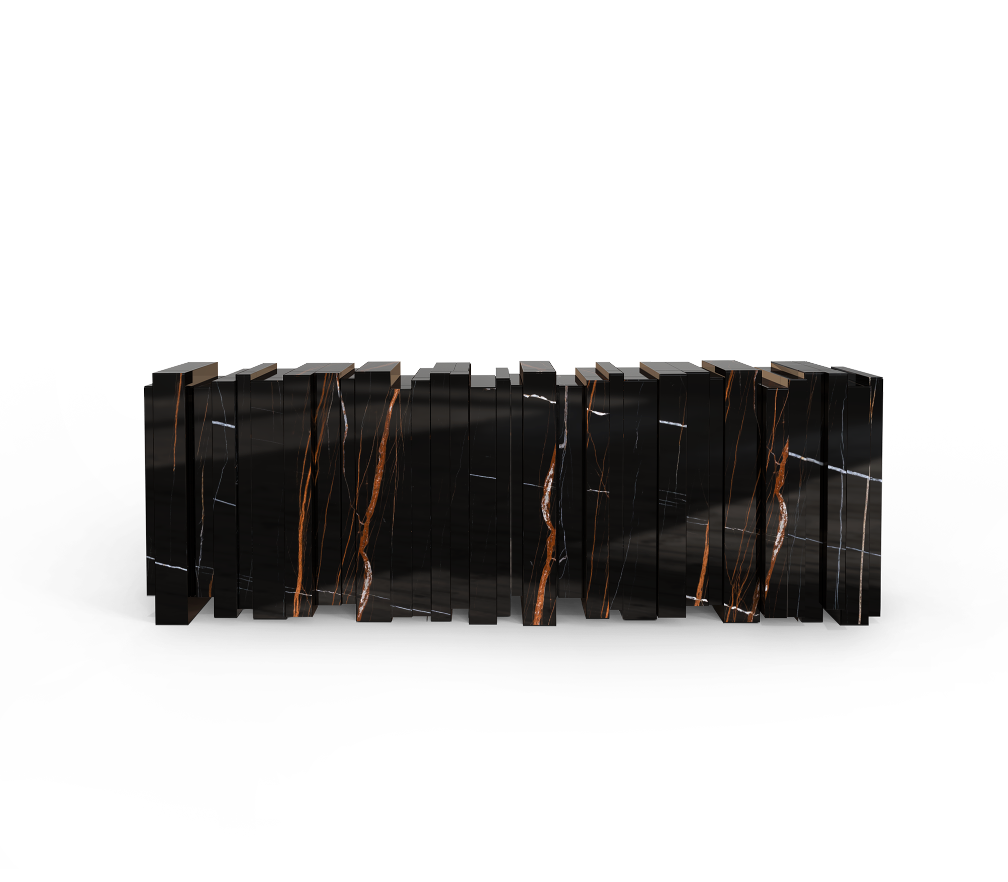 Vortex Schwarzes Sideboard