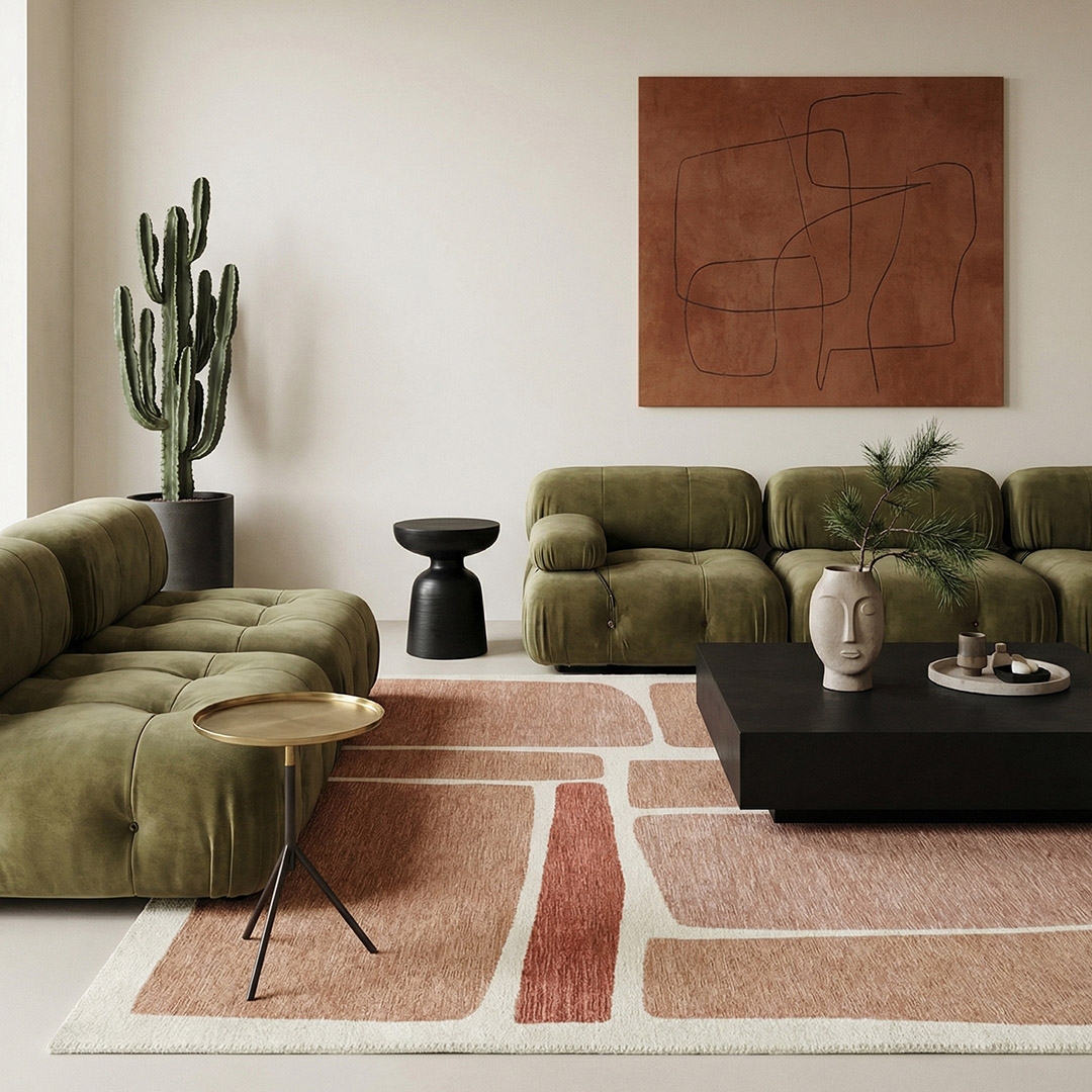 Chantilly Pietra Rust Teppich