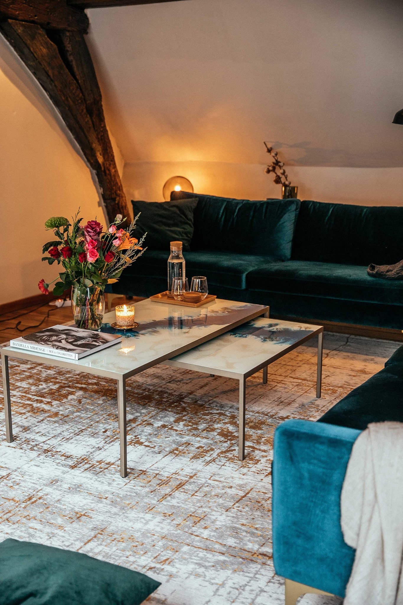 8419 Columbus Gold Teppich | Größe: 170 x 240 cm