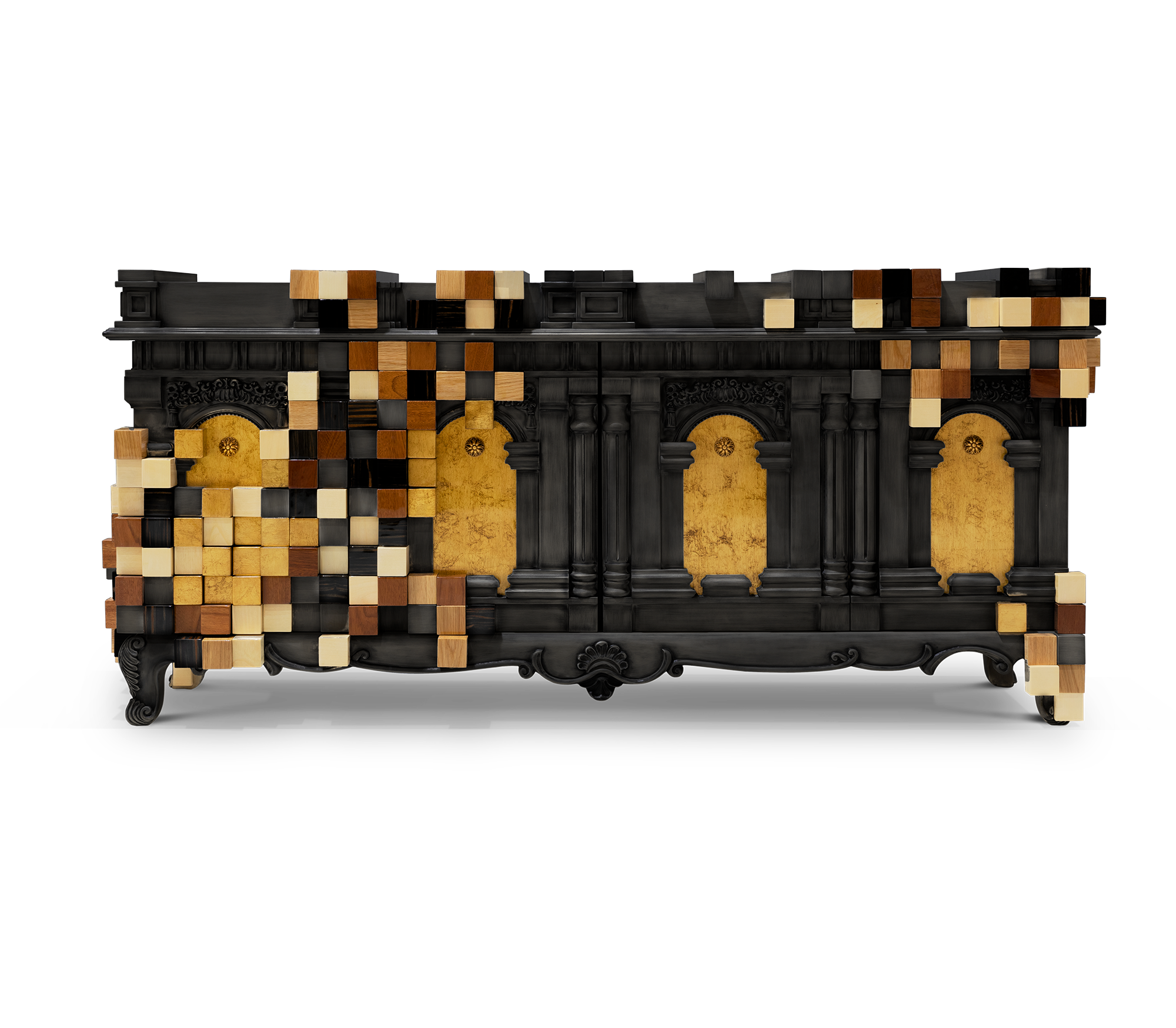 Trafalgar Schwarzes Sideboard