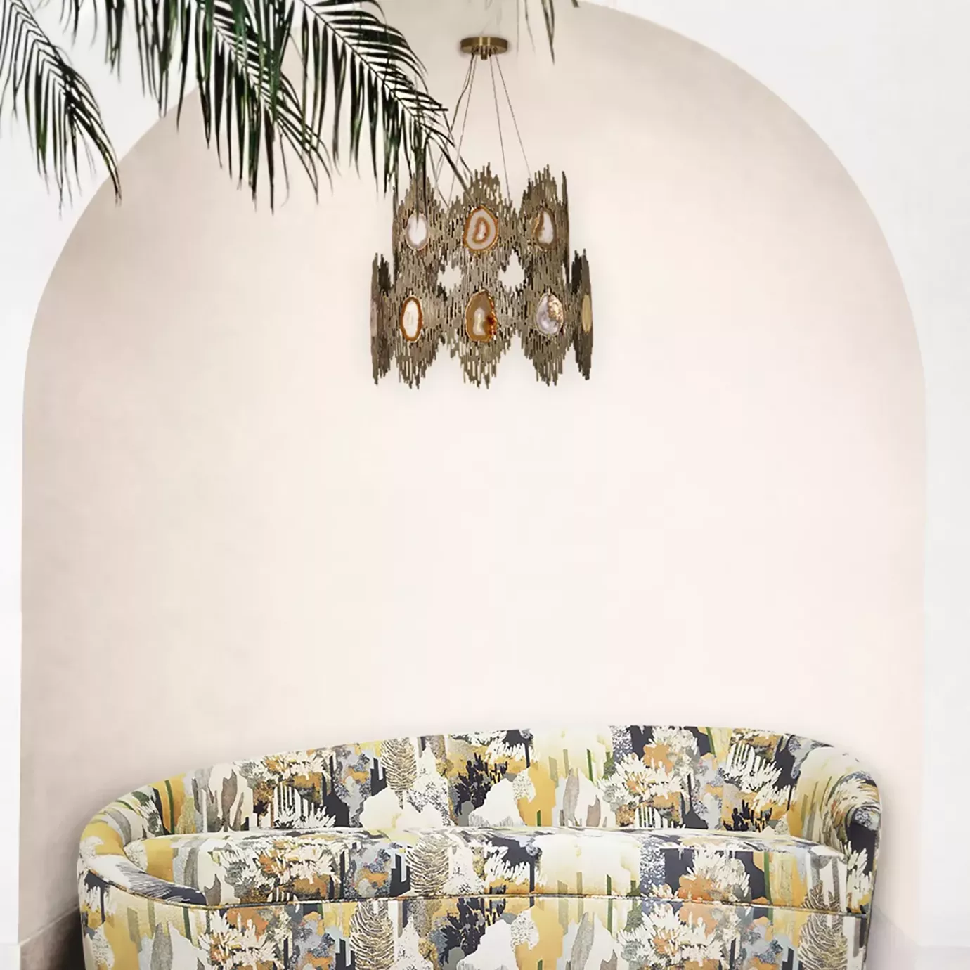 Vivara 2‑Ringe Kronleuchter