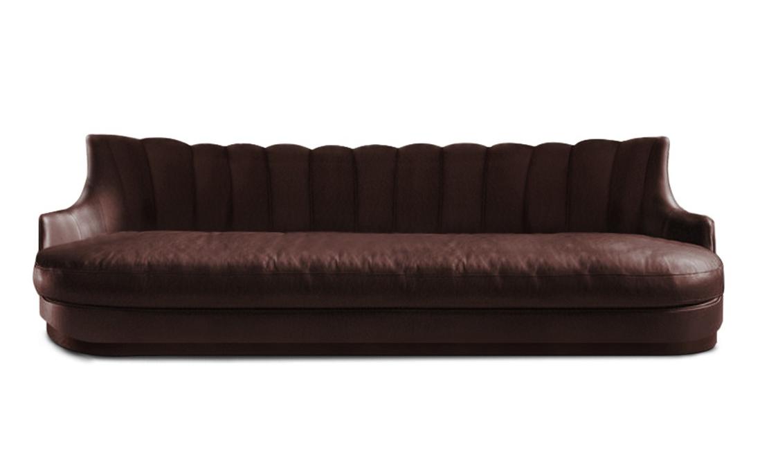 Leder-Sofa