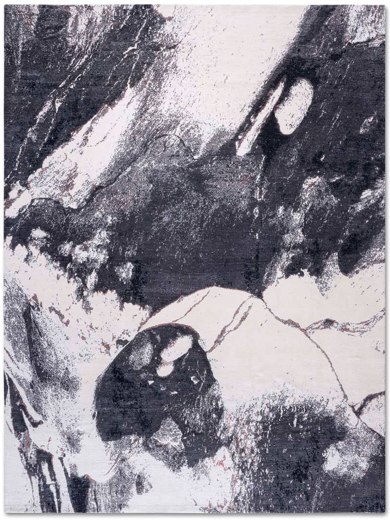 Black Original Weiß Teppich | Größe: 170 x 240 cm