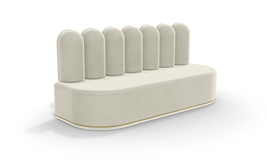 Fluffy Cloud II Snuggle Sofa