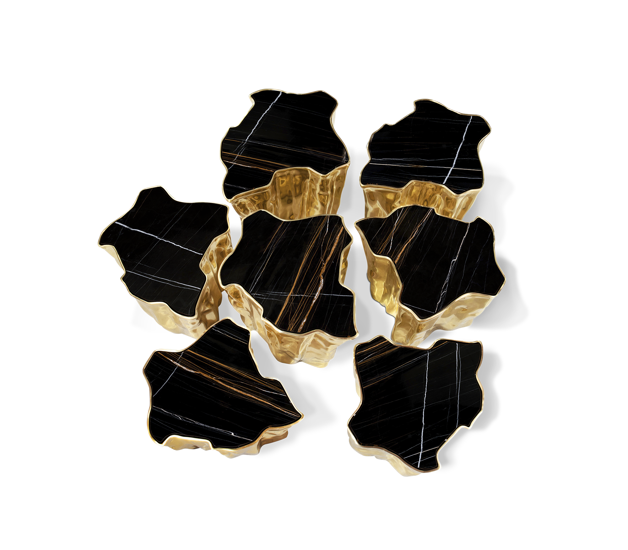 Paradise Serie Onyx‑Couchtisch