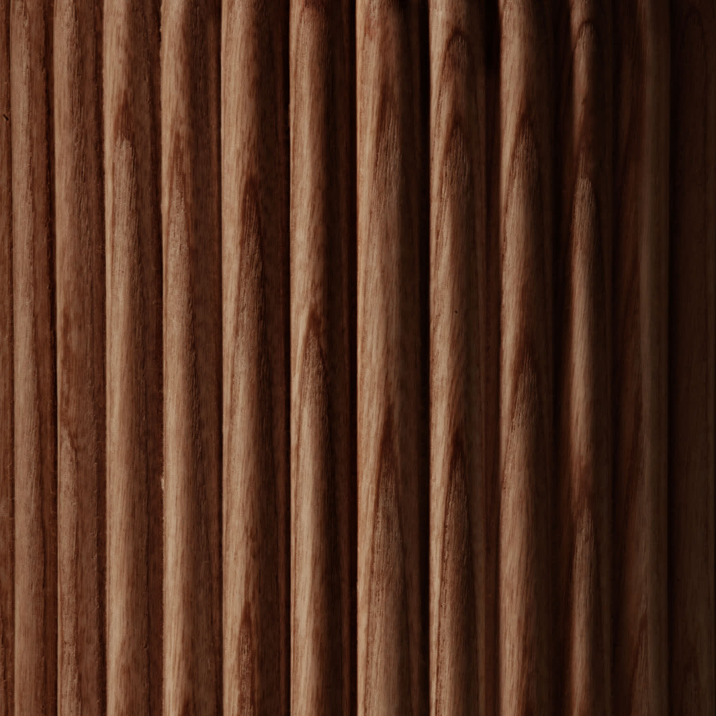 Capitello Brown Ash Couchtisch | Dimensions: Ø 40 cm