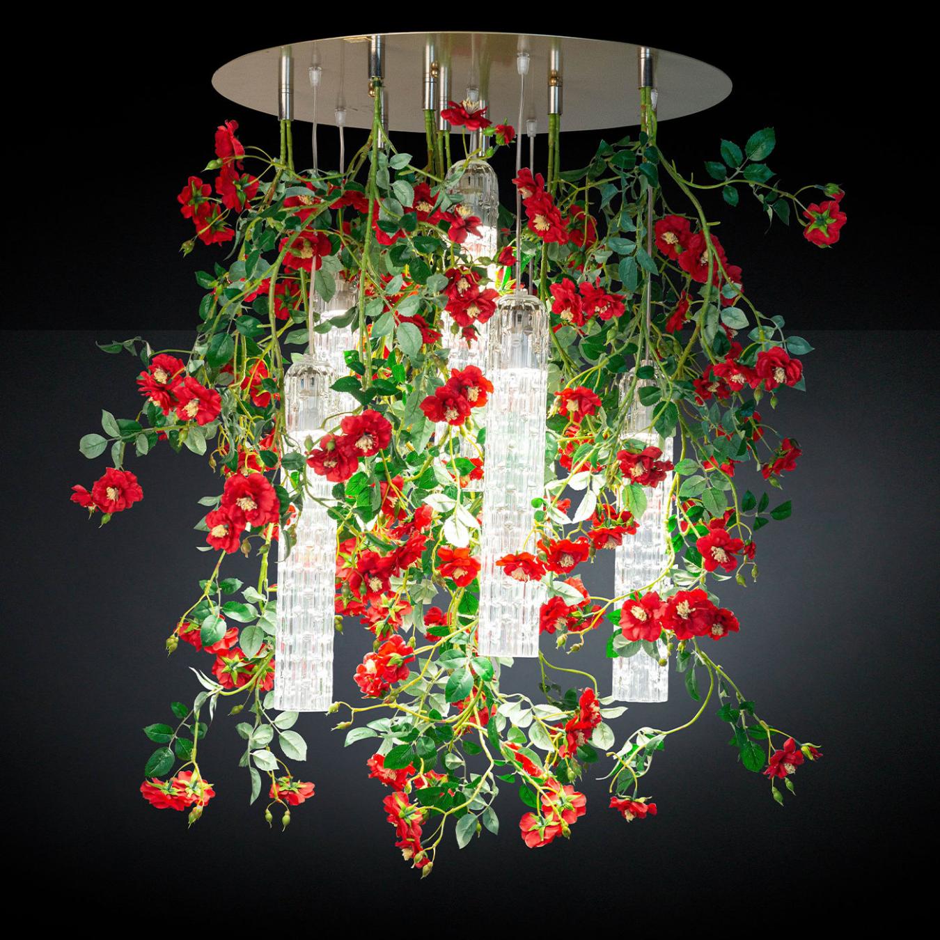 Wil Red Roses Large Kronleuchter
