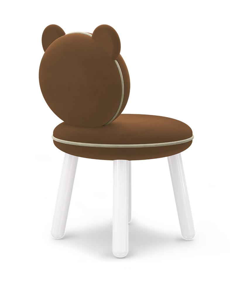 Fluffy Bear brauner Kindersessel