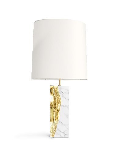 Glacier Carrara‑Tischlampe