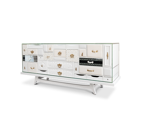 Miro Weißes Sideboard