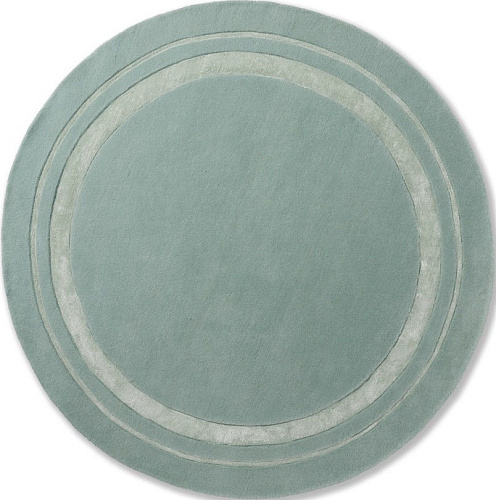 Redbrook-Eierblau 081807 Runder Teppich