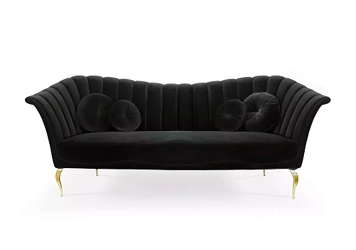 Saphira Sofa mit Metallgestell