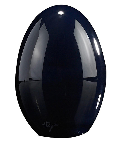 Kleines Glasei in Schwarz