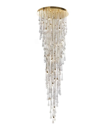 Murano-Glas-Tropfen-Kaskaden-Kronleuchter