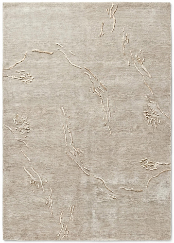 Silver Ombre Elegance Teppich