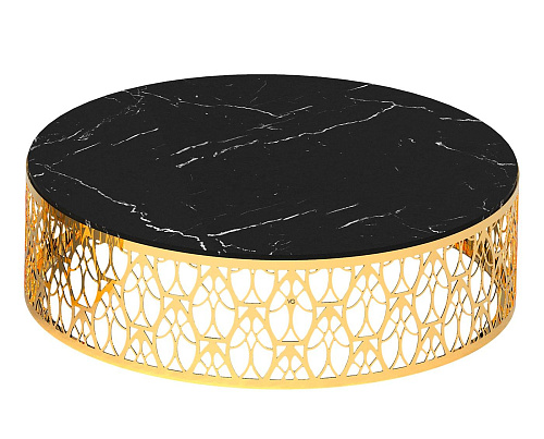 Cabaret Gold Couchtisch