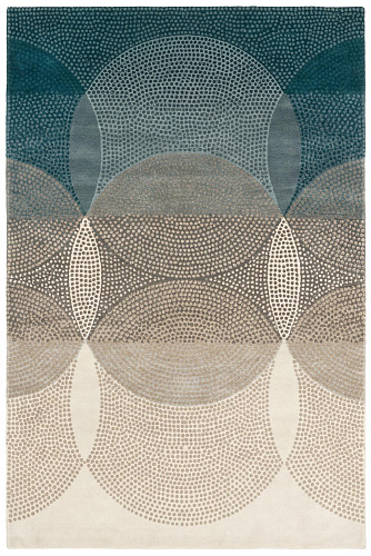 Layered Circles Teppich