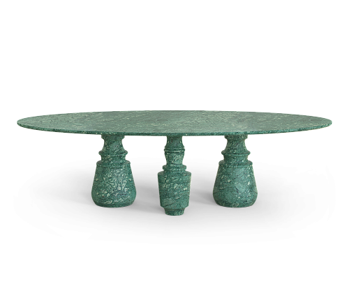 Obsidian Ovaler XL Guatemala Esstisch