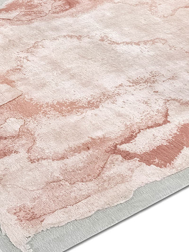 Mono Forgotten Rose auf Minze Teppich