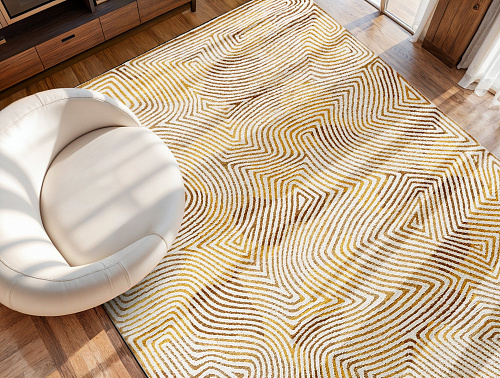 Yellow Hippy 9799 Teppich