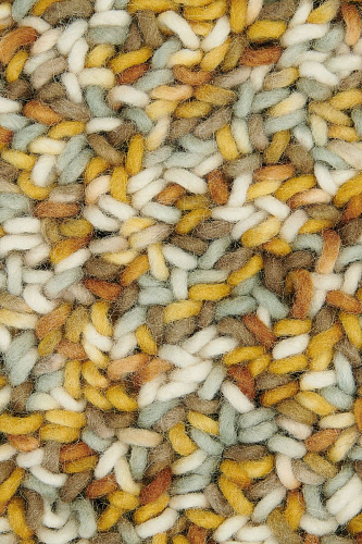 Arch Mustard 67006 Teppich