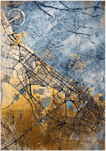 Gold Sea 9698 Teppich