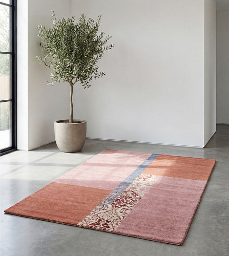 Rose Strata Teppich