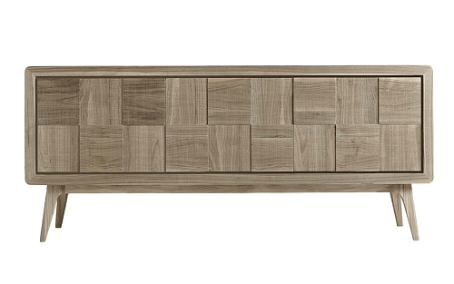 Artes Quadratisches beiges Sideboard