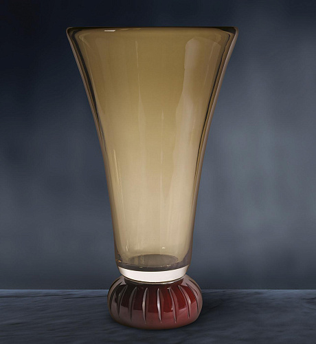 Vase aus Muranoglas