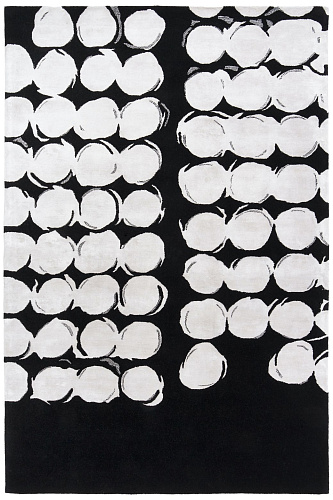 Pienovuoto Black And White Teppich