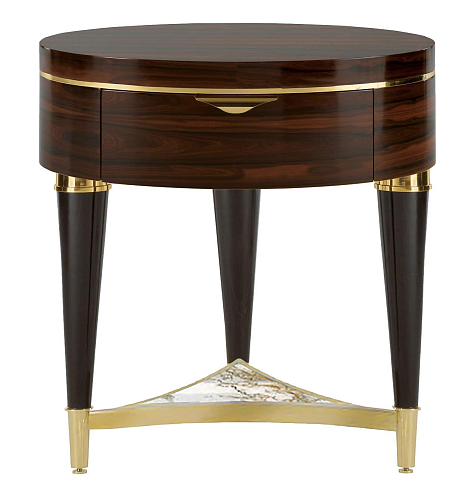 Elegance runder Nachttisch