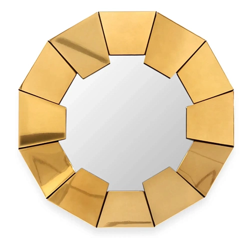 Radiance Gold‑Spiegel