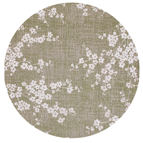 Wet Garden 9372 Runder Teppich