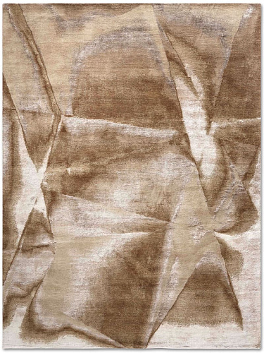 Ice Land Olive Brown Teppich