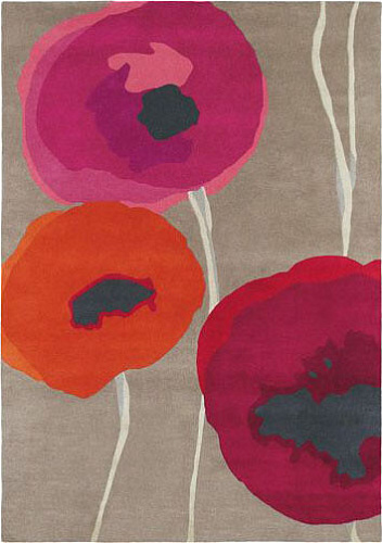 Poppies Red Teppich