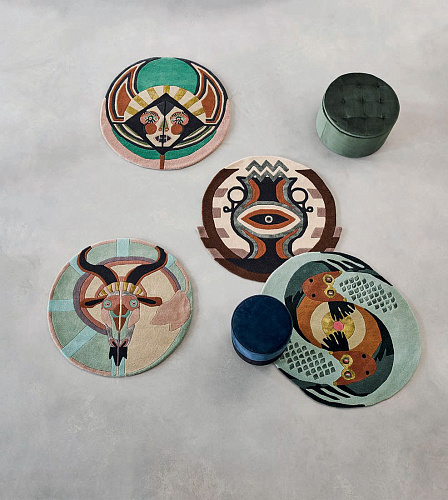 Zodiac Aquarius 162105 Runder Teppich