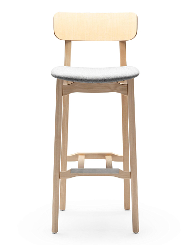 Cacao SG-80 Holz-Barhocker