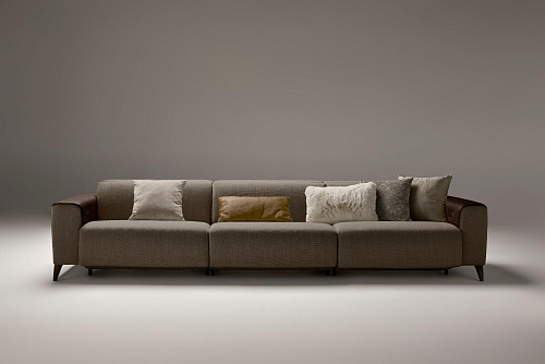 Atlanta Graues 3-Sitzer Relaxsofa
