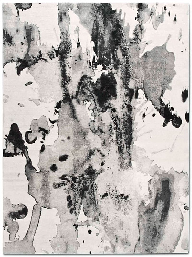 B&W auf Weiß Teppich