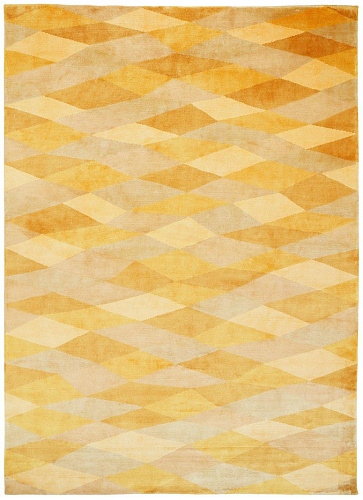 Losanghe Ubriache Gold Teppich