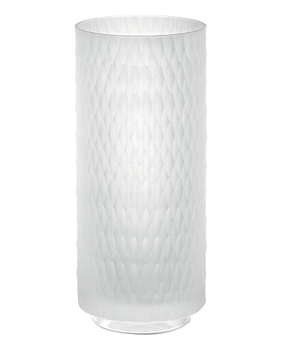 Hexagon Matte Italienische Kristallvase