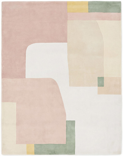 Pale Composition Teppich