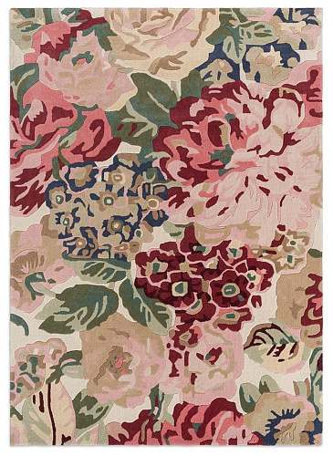 Rose & Peony Red Teppich